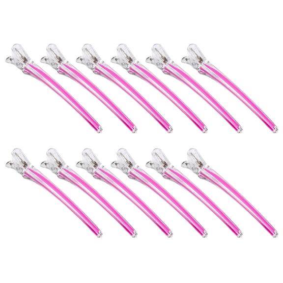 Plastic Duck Teeth Hair Clips for Styling and Sectioning Hair Cutting Clips