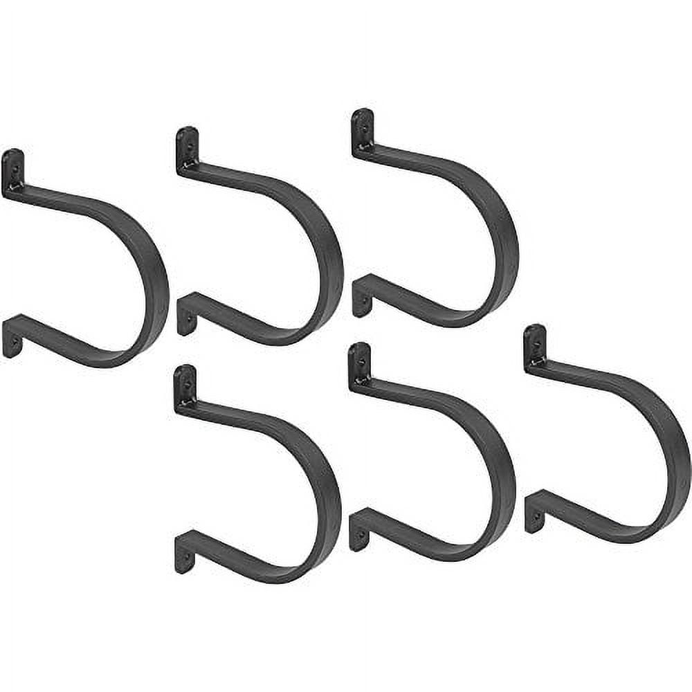 Plastic Dust Collection Hose Wall Hanger 6 Pack