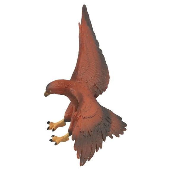 Plastic Eagle Model Educational Eagle Model Office Decor Bright Colors