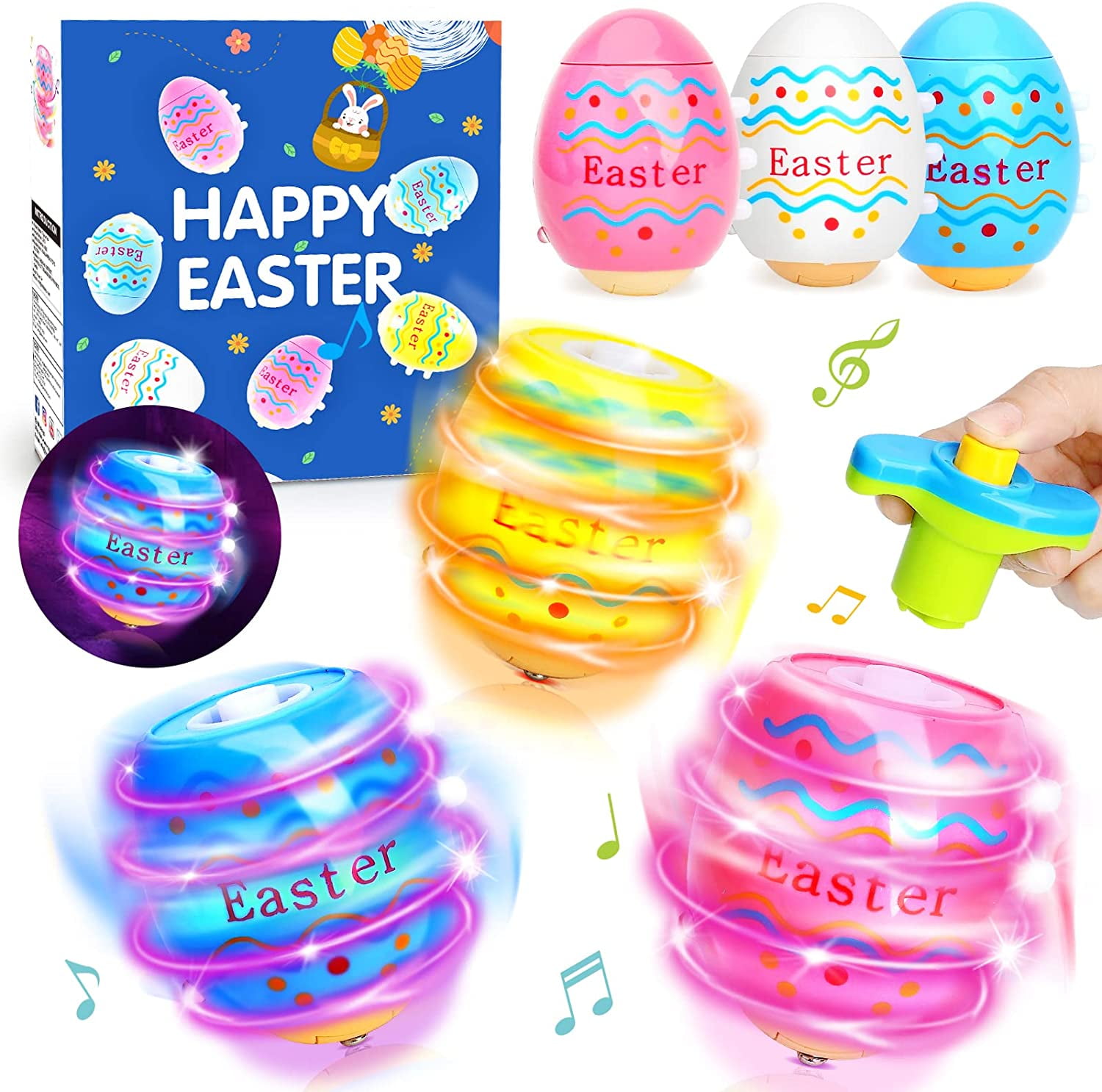 TuKIIE Bath Toys with Light Up Easter Eggs for Kids Toddlers, Magnetic  Fishing Games Set Pool Toys Christmas Easter Toys Gifts for Boys Girls 18  month 2 3 Year Olds : 