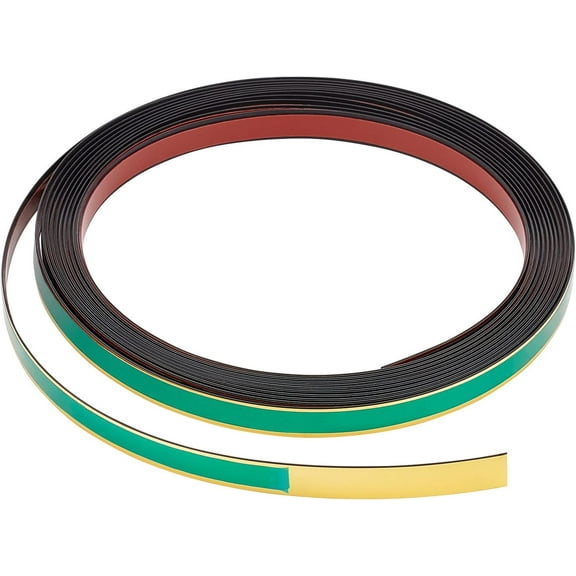 Plastic Edging Band for Cabinet Repairs Furniture Restoration golden 11x1mm