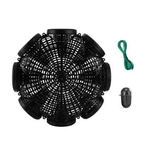 Plastic Eel Fish Crawfishes Trap With Baits Pull Rope Outdoor Crabs Loach Catching Basket Lobsters Meshes Trap Cage