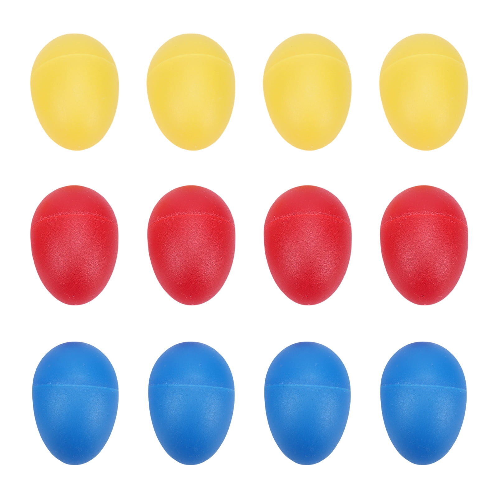 Plastic Egg Shaker Percussion 12Pcs Plastic Egg Shakers Percussion ...