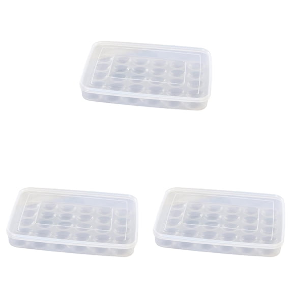 Egg Storage Container with Cover â 30-Capacity Stackable Egg Tray for Refrigerator, Clear Fridge Organizer, Keeps Eggs Secure & Fresh â for Kitchen, Easter, Thanksgiving Gatherings