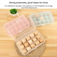 thumbnail image 1 of Plastic Eggs Containers(15 Eggs) Clear Deviled Tray Storage Box Dispenser Plastic Container, 1 of 2