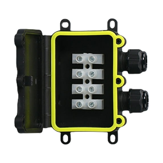 Plastic Electrical Junction Box Underground Plug Line Cable Connector - Walmart.com