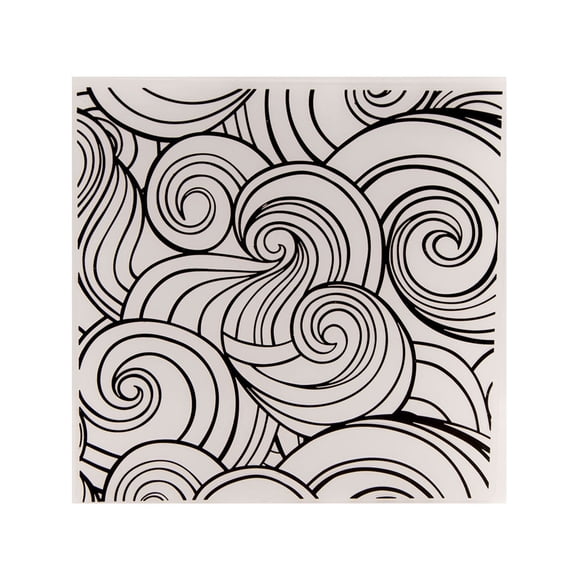 Plastic Embossing Folder Template for Scrapbooking Craft Photo Album Card Making Stamp Stencil Mold 15x15cm