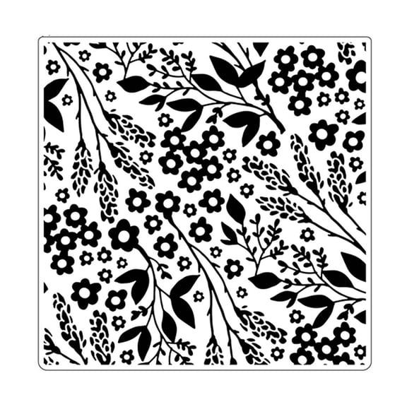 Plastic Embossing Template for Card Making and Decoration With Reusable Sturdy Designs