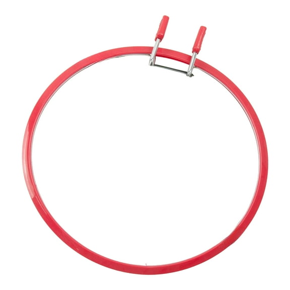 Plastic Embroidery Hoop Crosses Stitching Hoop Adjustable Embroidery Frame Round Embroidery Hoop for Craft Project