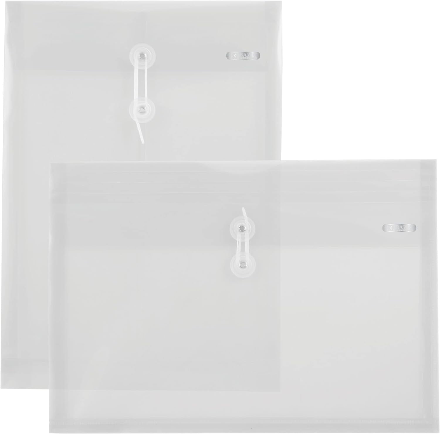 Plastic Envelope Envelopes, Letter Size Clear Folder String Closure 1
