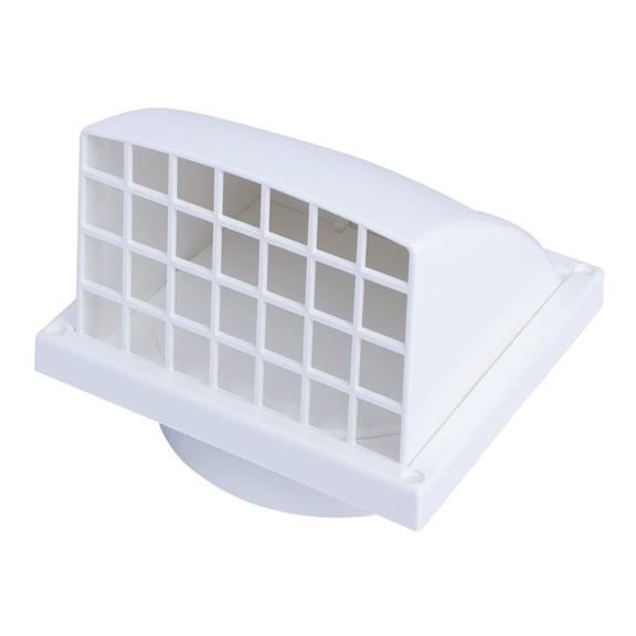 Plastic Exhaust Hoods Exterior Wall Ventilation Grille Indoor and Outdoor Air Vent Caps Exterior Wall Exhaust Vent Outlet