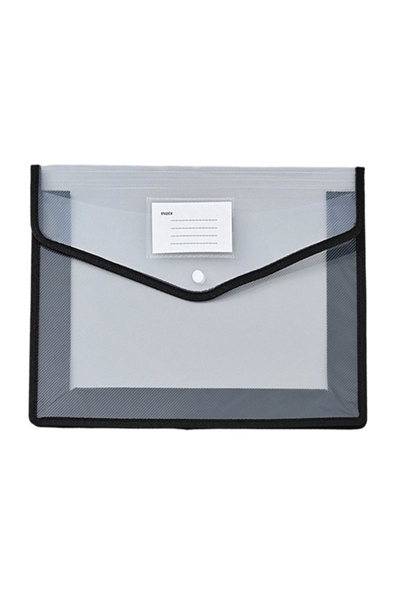Plastic Expanding File Folder, Envelope Folders for Documents,Waterproof Transparent Expandable File Folder, Large Capacity, Fit Letter/A4 Size