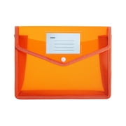 Plastic Expanding File Folder,Folders For Documents With Snap Closure,Colored File Folder Organizer Holder,Transparent Accordion File Pouch,Large Capacity,Fit Letter/A4 Size,5 Pc Poly File Folder