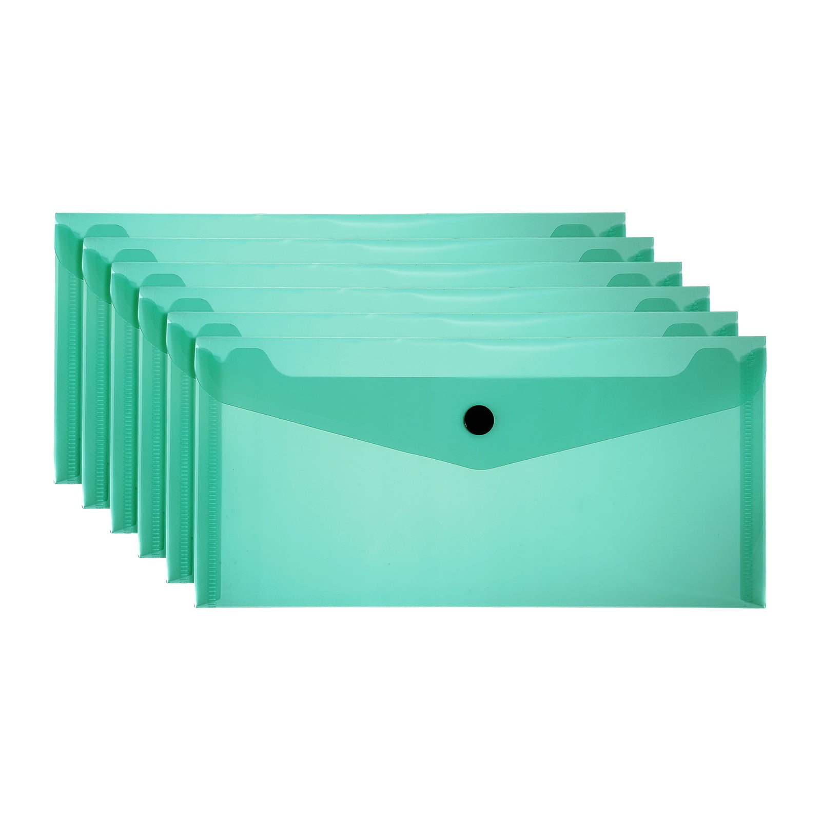 Plastic Expanding File Folders, 6 Pack A6 File Folder with Snap Closure ...
