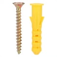 thumbnail image 1 of Plastic Expansion Wall Plug Screw Fixings Self tapping Screws Fastener Hardware Kit (M8), 1 of 8