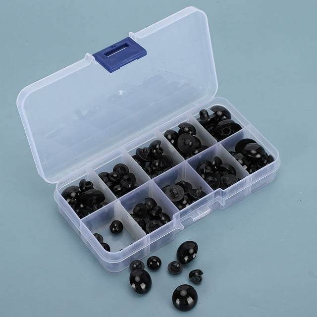 Plastic Eyes, Doll Eyes, Crochet Eyes Durable Button Eyes Stuffed