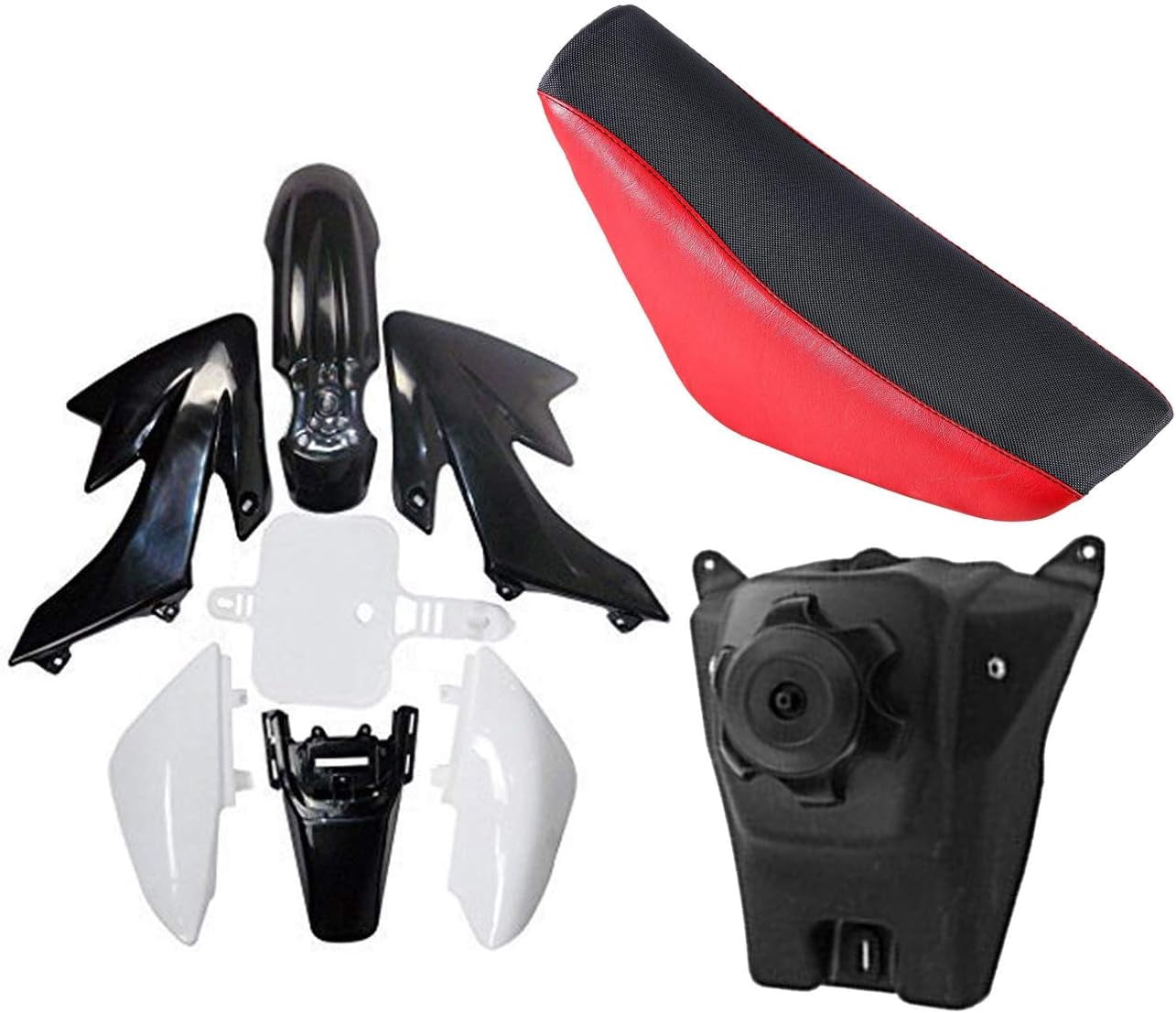 BLUE TTR110 Plastics Guard Fairing Fender + Seat + Tank PIT PRO Dirt