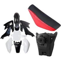 Body Work Cycles Fairing Kit Plastic Fender & Tall Seat for KLX110 KX65 KLX 110 KX 65 ...