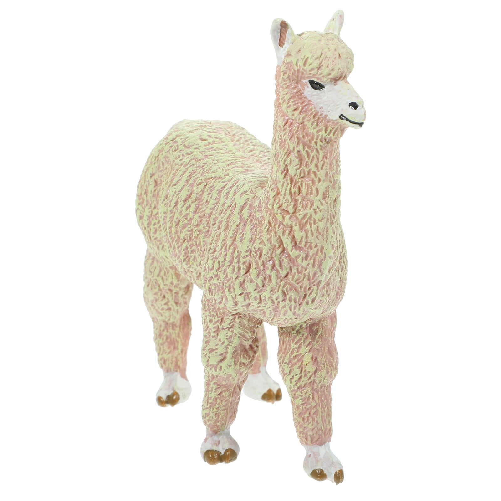 HEMOTON Lifelike Simulation Alpaca Model for Kids Made of Plastic in ...