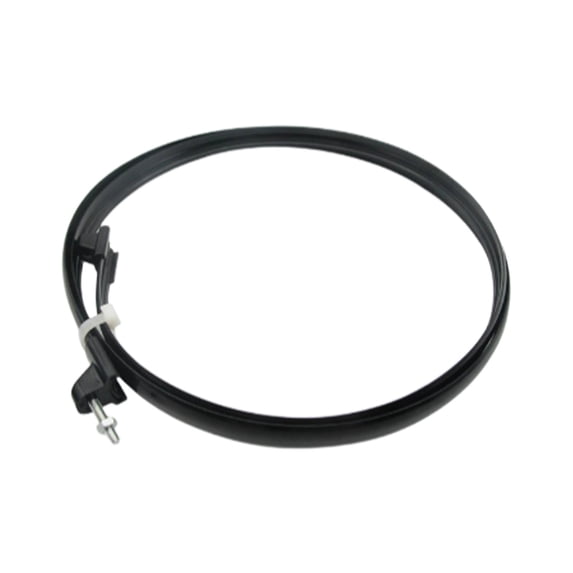 Plastic Fan Grille Mesh Replacement with Hoop and Screws for Floor Or Table Fans,Fan Fixed Hoop Replacement Rings,Compatible with Ring Style Retaining Frame, Indoor Air Cooling Accessory,Black