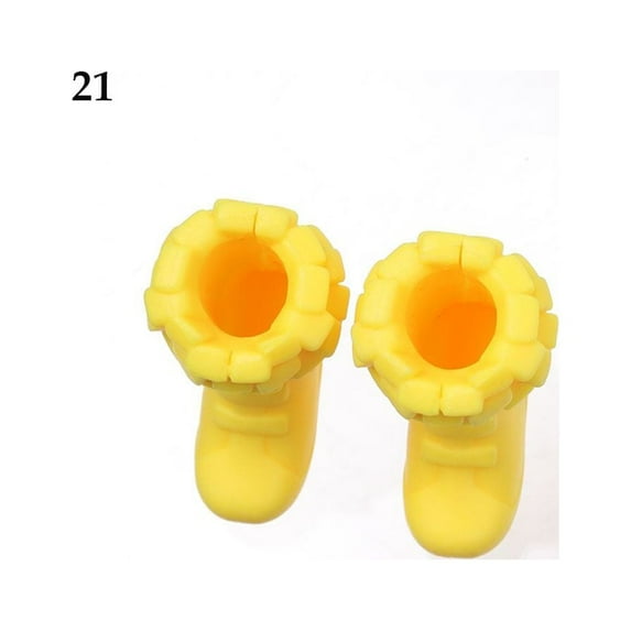 Plastic Fashion Female High Heels Shoes Accessories 1/6 Dolls Boot Doll Shoes 21