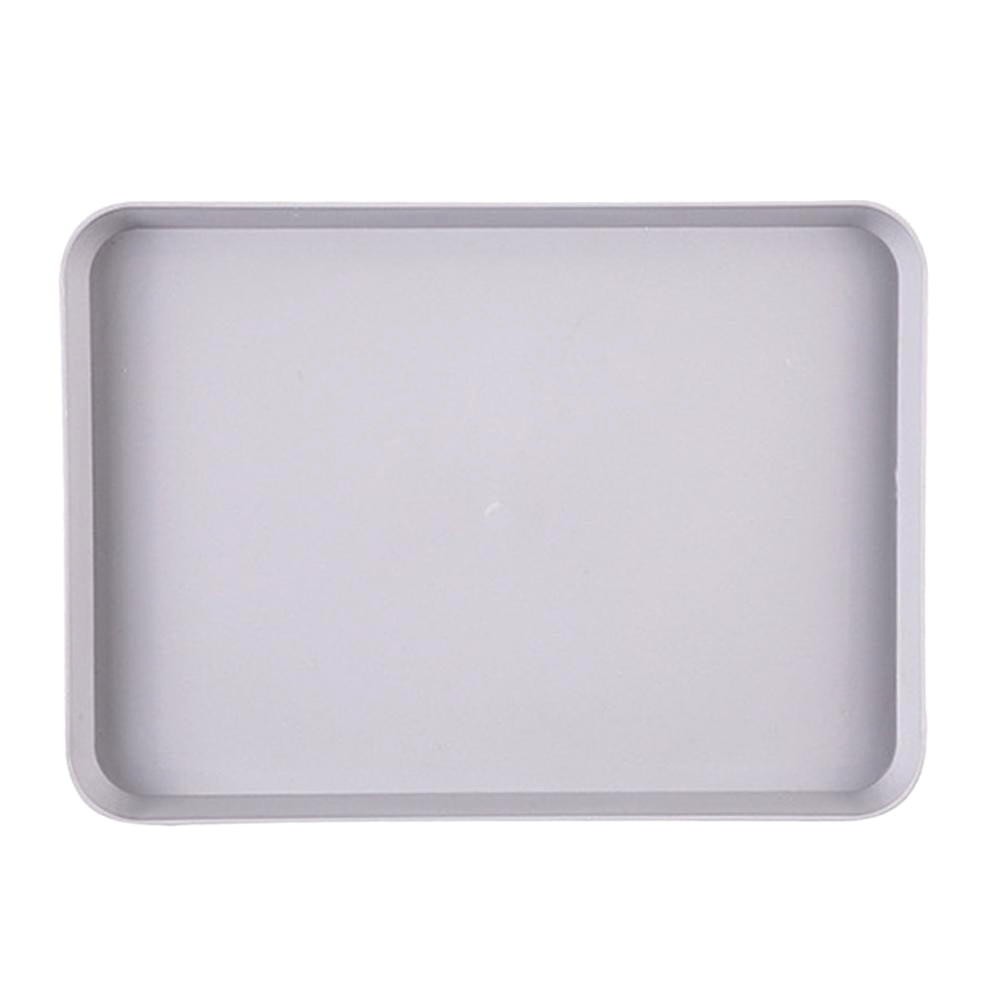 Plastic Fast Food Trays Bulk Colorful Restaurant Serving Trays Cafeteria Platter Grill Tray