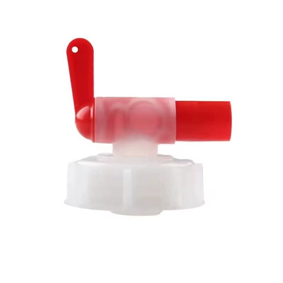 Plastic Faucet Adapter, 6.1cm Portable Water Spigot for Camping, RVs and Outdoor Water Storage Containers