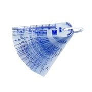 Plastic Feeler Gauges Metric Thickness Gap 0.05-1.5mm 18pcs Metric Filler Feeler Gauge Plastic Measuring Tools ,Corrosion-Resistant