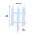 thumbnail image 1 of Plastic Fence Panels for Gardens with Privacy Slats and Decorative Lattice Design, Durable Weather-Resistant & Easy to Install, Perfect for Backyard Privacy and Front Yard Landscaping, 1 of 7
