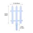 thumbnail image 1 of Plastic Fence Panels for Gardens with Privacy Slats and Decorative Lattice Design, Durable Weather-Resistant & Easy to Install, Perfect for Backyard Privacy and Front Yard Landscaping, 1 of 9