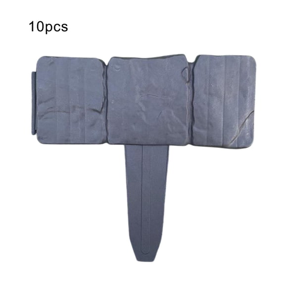 Plastic Fence Partition Fence Imitation Stone Outdoor Lawn Decoration Gardening