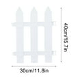 thumbnail image 1 of Plastic Fence Pvc Fence Garden Rural Courtyard Outdoor Vegetable Garden Fence, 1 of 8