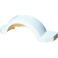 thumbnail image 1 of Plastic Fender, 13 In. Tire Size, White, With UPC Lbl, 36 x 8 x 6 in., 1 of 1