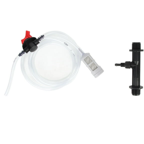 Plastic Fertilizer Injector With Water Tube For Drip Irrigation Lawn Garden & Greenhouse 1 Inch