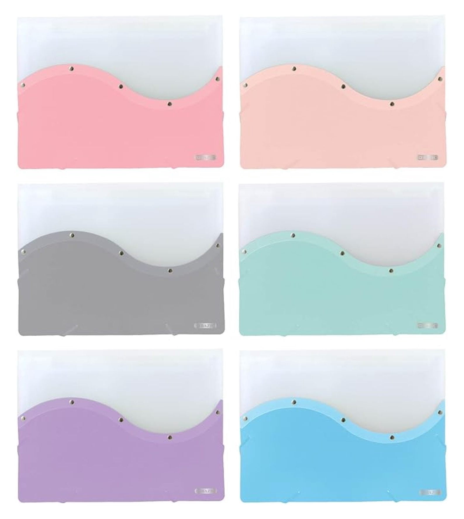 Plastic File Folder Envelopes, Letter Size Elastic Band Closure, A4 ...