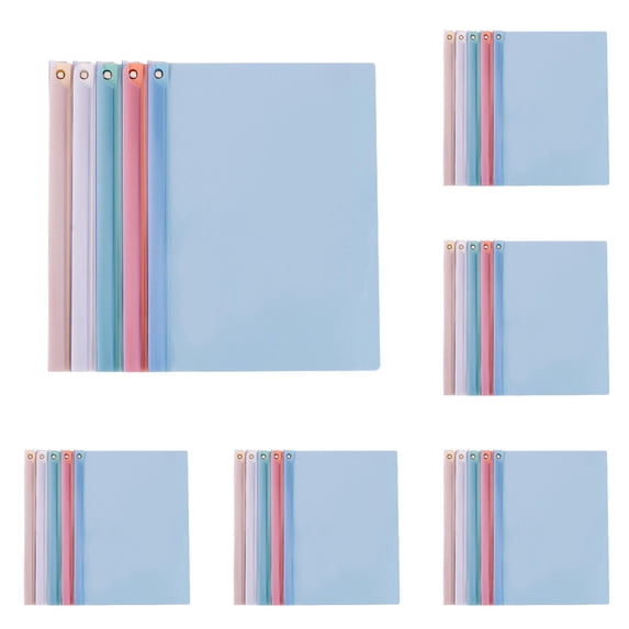 Plastic File Folder with Rotating Bar,Transparent Report Covers,Document Folder,Presentation Folders,Suitable for Resumes, Presentations,Office and Business,11.93x8.94"