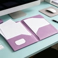 thumbnail image 1 of Plastic File Folders with Pockets, Heavy Duty 2 Pocket Document Organizer Folder with Inner Flap, Waterproof Letter Size File Folders for Office, School, and Home Organization, 1 of 4