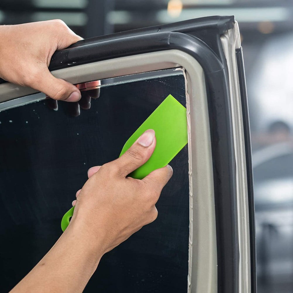 Plastic Filling Cutter Glass Scraper Spreader Putty Mixer Skimmer Paint