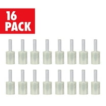 Plastic Film Pallet Wrap with Handle, 5 X 1000 Feet, 80 Gauge, Clear Shrink Stretch Wrap Roll, Furniture, Boxes, Pallets, Industrial Strength, Made in USA