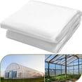 thumbnail image 1 of Plastic Film Sheeting Cover, UV Resistant Polyethylene Film, 4 Year Green House Hoop Supply Farm Plastic Cover, 1 of 6