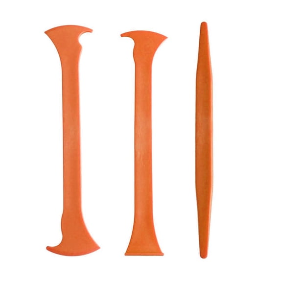 Plastic Film Tucking Tool for Window Tint and Vinyl Wrap, 12.6x2.8cm, Dual Edge Squeegee