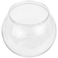 Plastic Fish Bowl Clear Fish Keeper Small Aquarium Tank Bowl Small