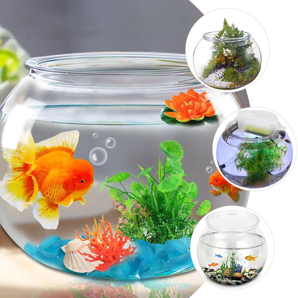Plastic Fish Bowl Plastic Fish Bowl Clear Fish Keeper Small Aquarium