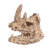 Plastic Fish Miniature Skull Landscape Ornaments Water Fashion Simulated Water Skull Aquariums Ornament