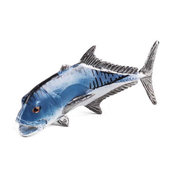 Plastic Fish Model Desktop Home Ornament Realistic Artificial Hand Paint Adult Collection Craft Fish Toy