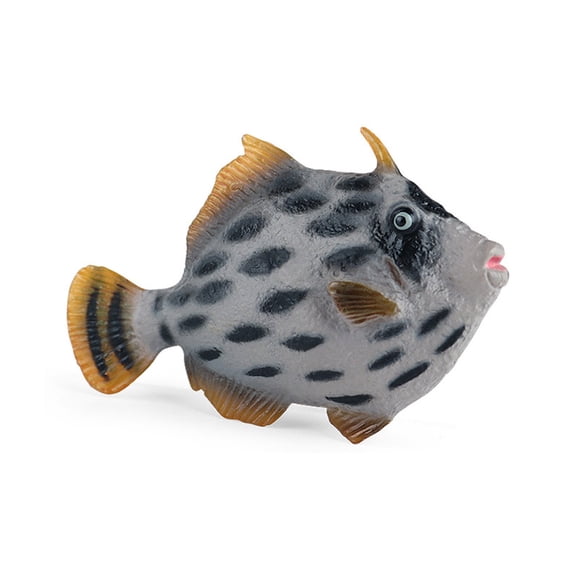 Plastic Fish Model Statue Ornament Fish Model Figures for Adult Collectors