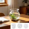 thumbnail image 1 of Plastic Fish Tank for Desktop, Clear Mini Aquarium with Hydroponics Basket for Living Room, Bedroom, Tabletop Ornament, Topliu, 1 of 6