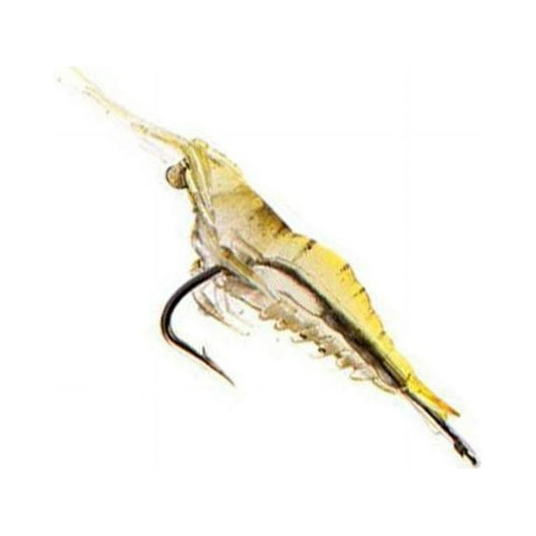 Plastic Fishing Lures Tackle Prawn Shrimp Flathead Lure E4 Bream