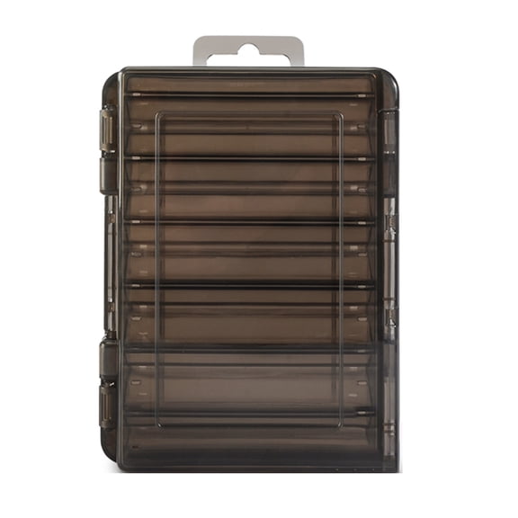 Plastic Fishing Tool Box Tool Organizers Light Weight Tackle Storage Box Double Sided Baits Lures Box Easy Carry