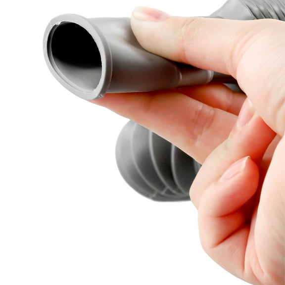 Plastic Flexible Kitchen Basin Strainer Sink Extension Drain Hose Pipe Washing Machine Dishwasher Corrugated Drain Smile Home